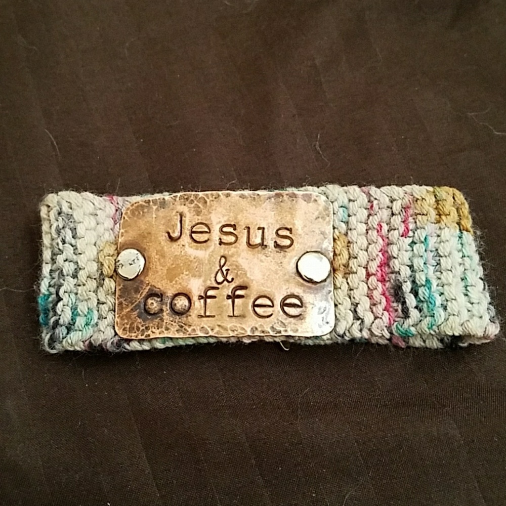 Handmade Metal Stamped Bracelets
